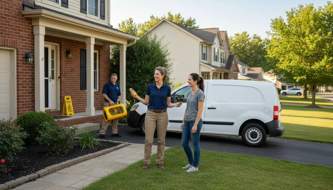 Residential water damage restoration in Ouray, CO